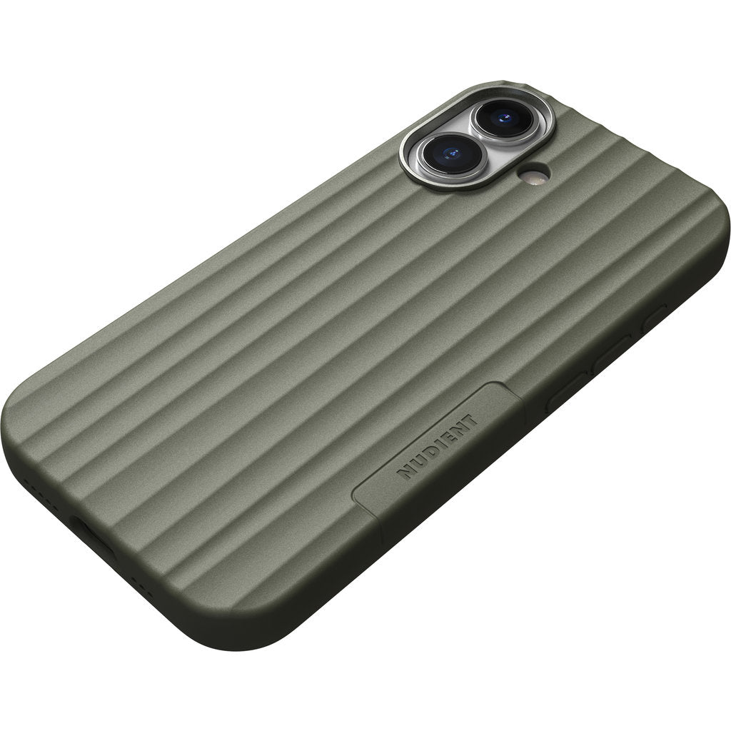 Nudient Bold MagSafe Case Apple iPhone 17 Olive Green