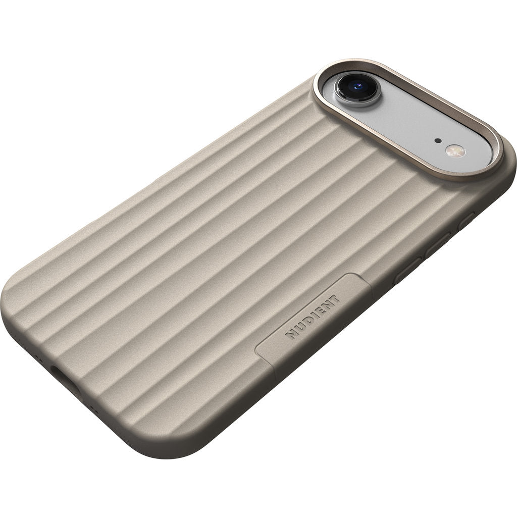 Nudient Bold MagSafe Case Apple iPhone Air Linen Beige