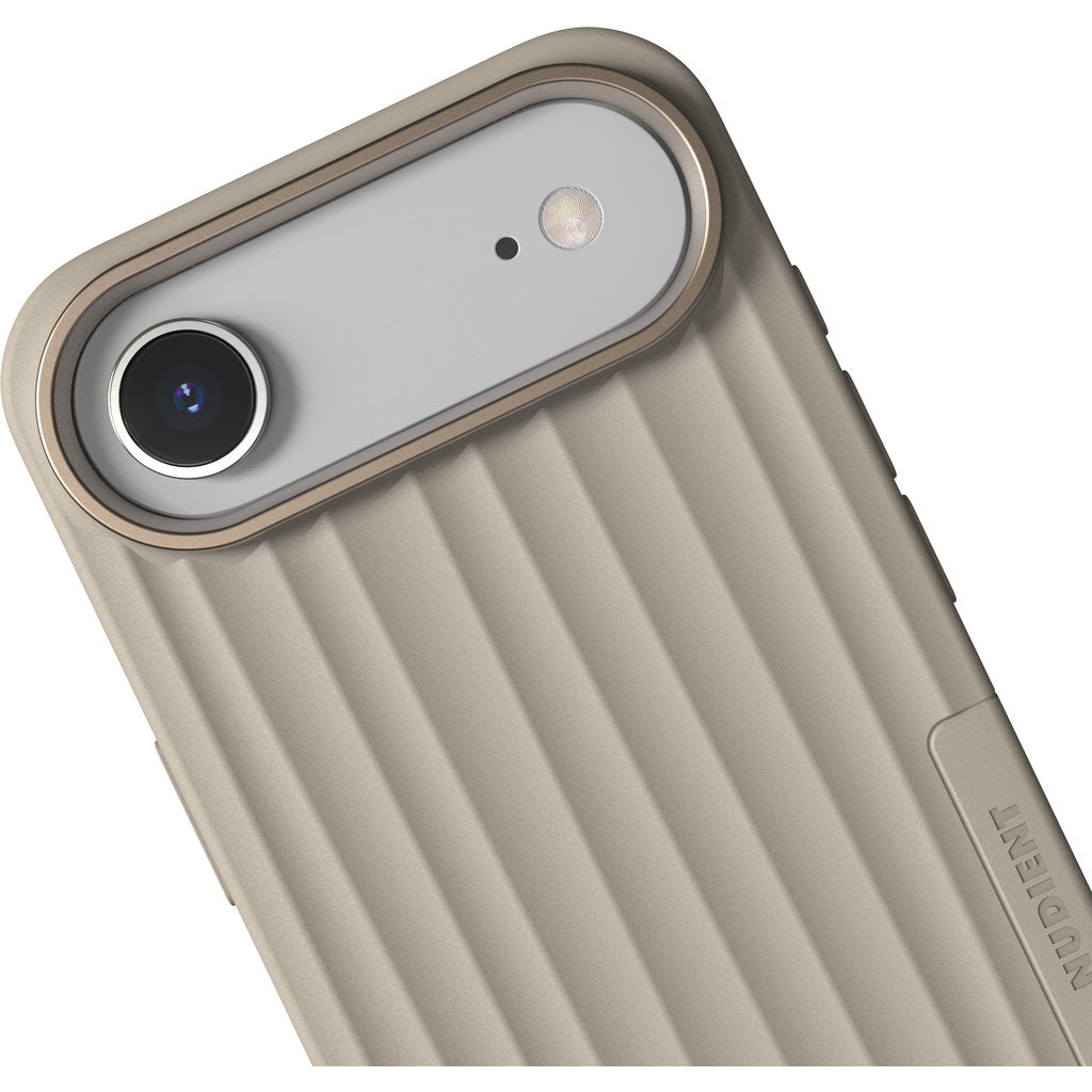 Nudient Bold MagSafe Case Apple iPhone Air Linen Beige