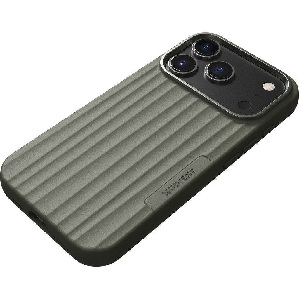 Nudient Bold MagSafe Case Apple iPhone 17 Pro Olive Green