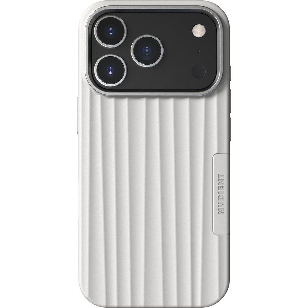 Nudient Bold MagSafe Case Apple iPhone 17 Pro Chalk White