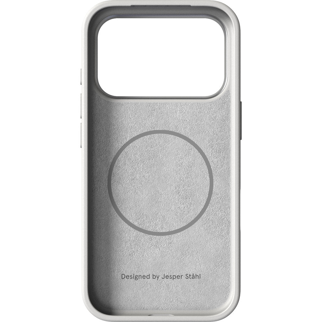 Nudient Bold MagSafe Case Apple iPhone 17 Pro Chalk White