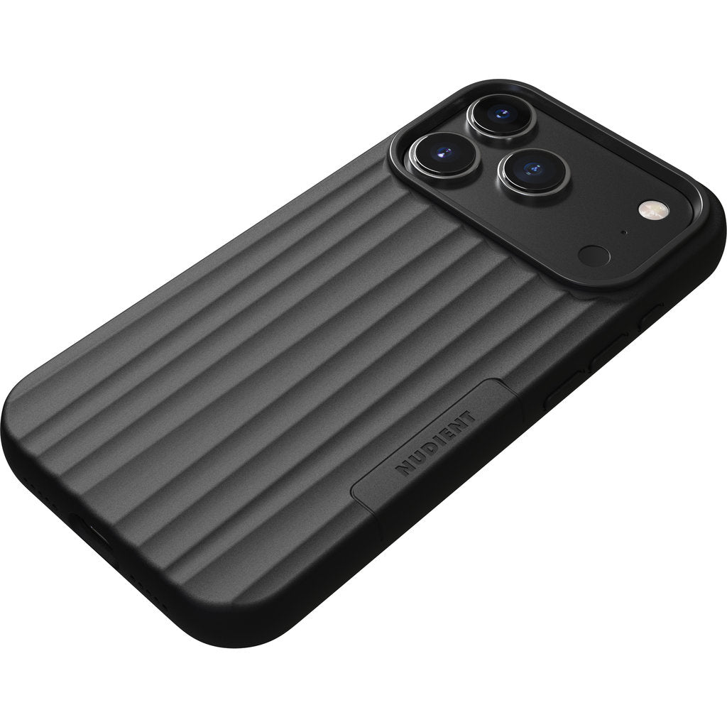 Nudient Bold MagSafe Case Apple iPhone 17 Pro Charcoal Black