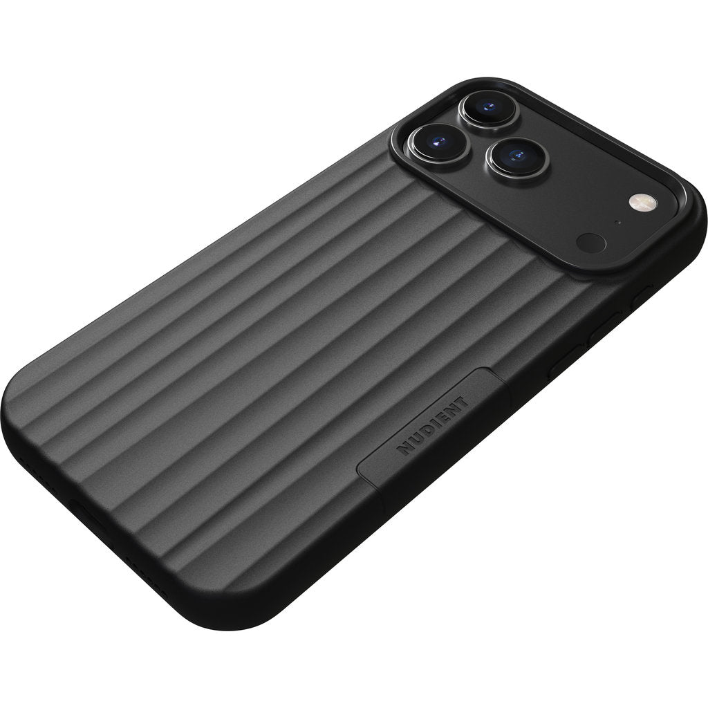 Nudient Bold MagSafe Case Apple iPhone 17 Pro Max Charcoal Black