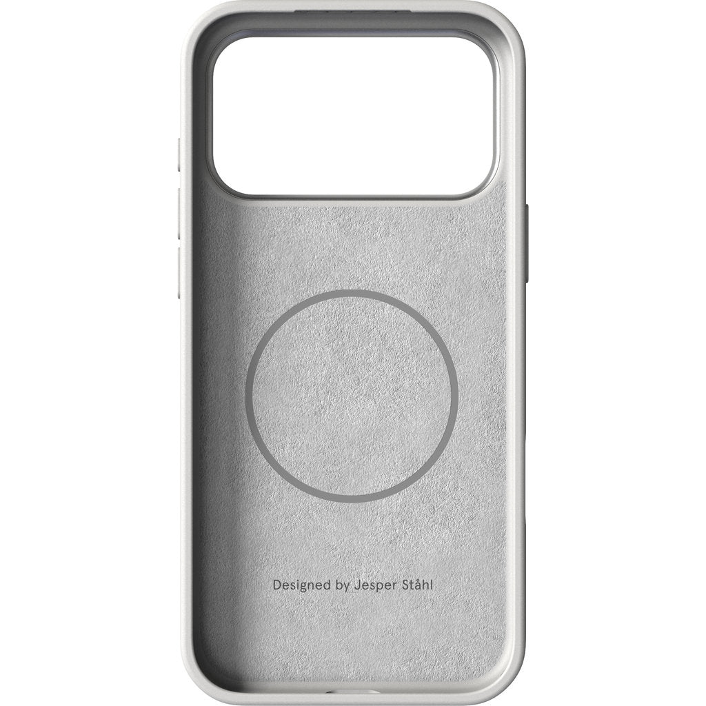 Nudient Bold MagSafe Case Apple iPhone 17 Pro Max Chalk White