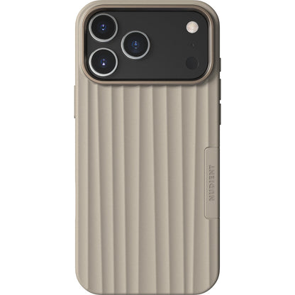 Nudient Bold MagSafe Case Apple iPhone 17 Pro Max Linen Beige