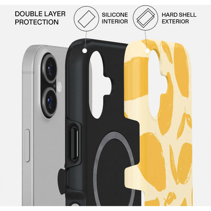 Burga Tough MagSafe Case Apple iPhone 17 - Lemon Tart