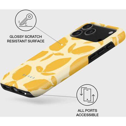 Burga Tough MagSafe Case Apple iPhone 17 Pro Max - Lemon Tart