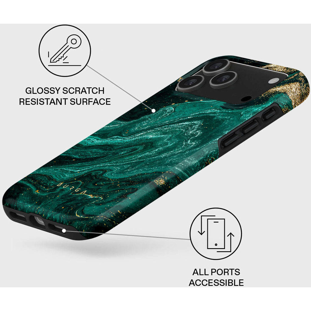 Burga Tough MagSafe Case Apple iPhone 17 Pro Max - Emerald Pool