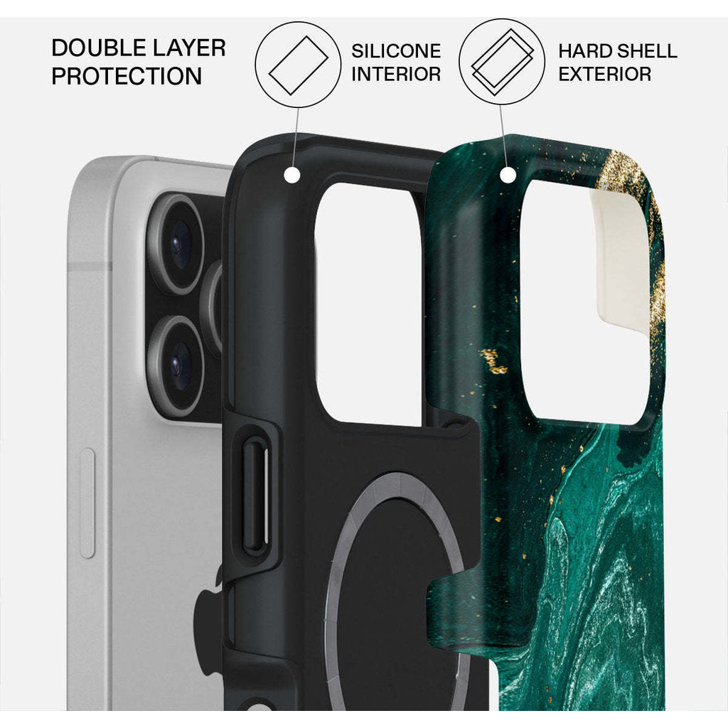 Burga Tough MagSafe Case Apple iPhone 17 Pro - Emerald Pool