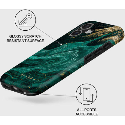 Burga Tough MagSafe Case Apple iPhone 17 - Emerald Pool