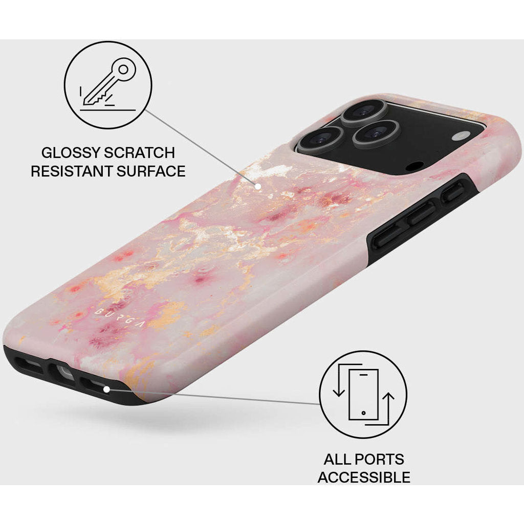 Burga Tough MagSafe Case Apple iPhone 17 Pro Max - Golden Coral