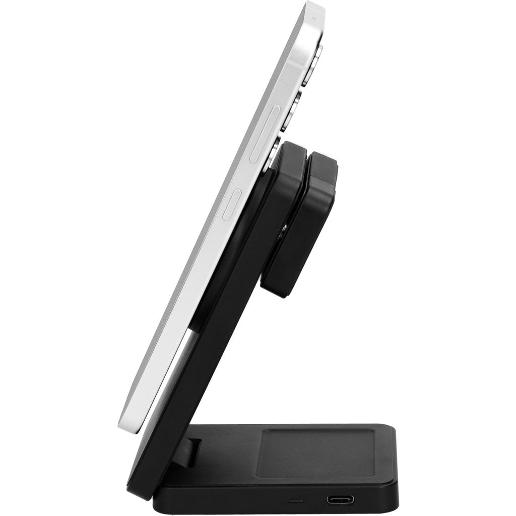 Mobiparts Foldable Wireless 3 in 1 Charger 15W for Samsung Galaxy Watch