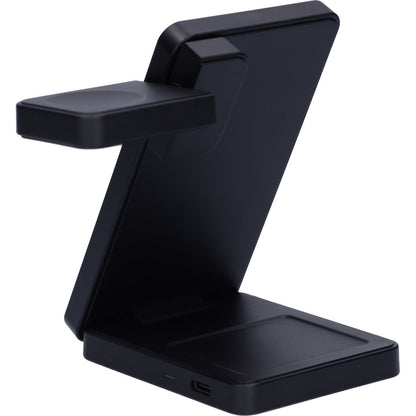 Mobiparts Foldable Wireless 3 in 1 Charger 15W for Samsung Galaxy Watch