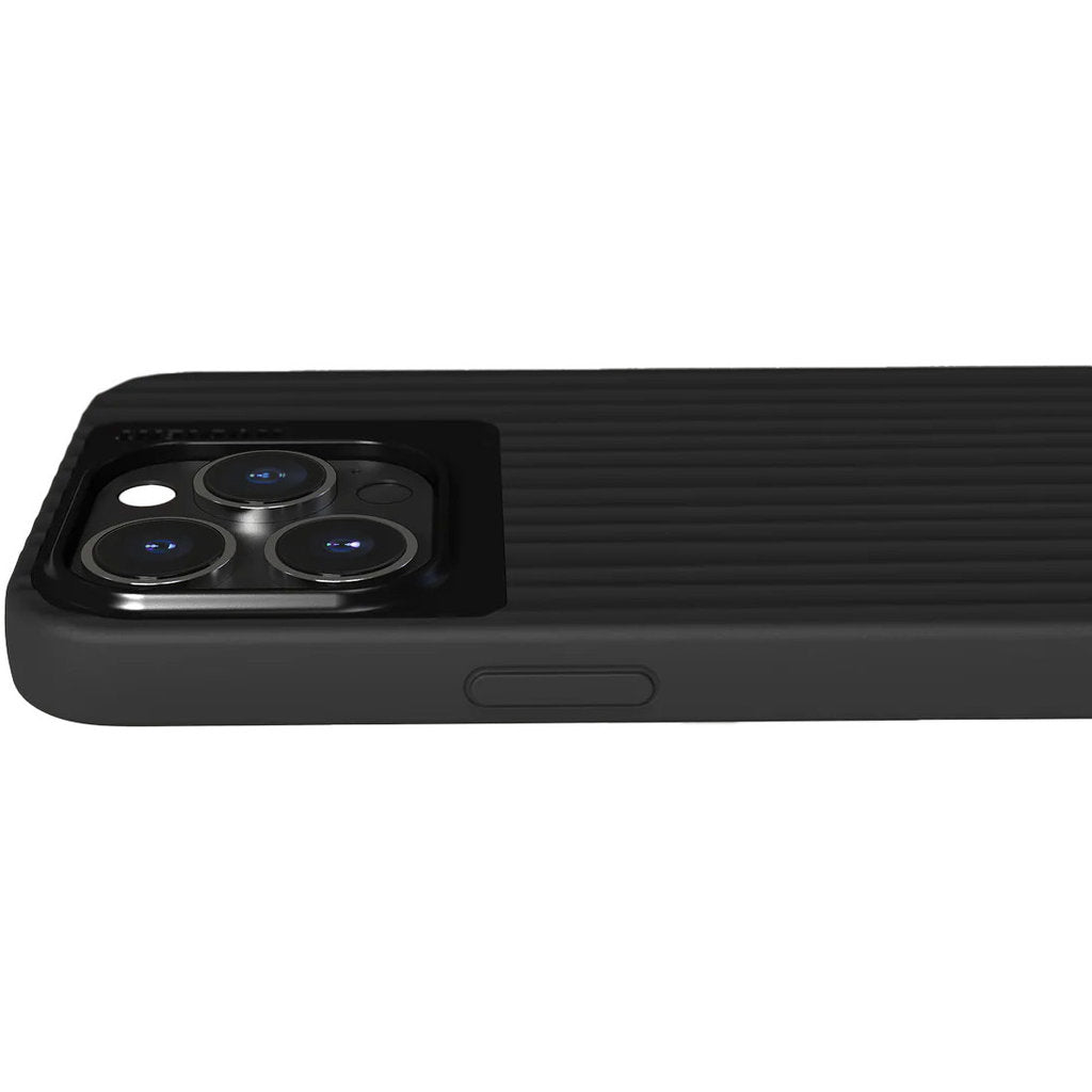 Nudient Bold MagSafe Case Apple iPhone 16 Pro Charcoal Black