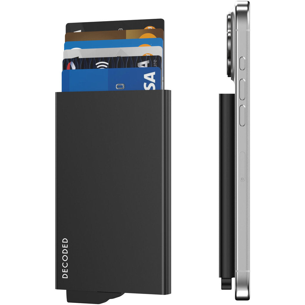 Decoded Magsafe Card Holder Black