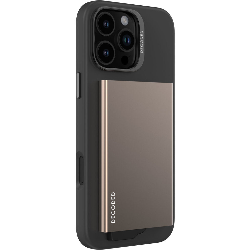 Decoded Magsafe Card Holder Desert Gold