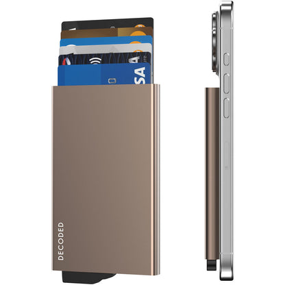 Decoded Magsafe Card Holder Desert Gold