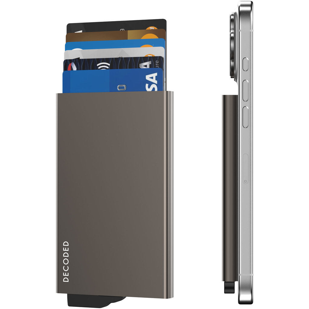 Decoded Magsafe Card Holder Titanium