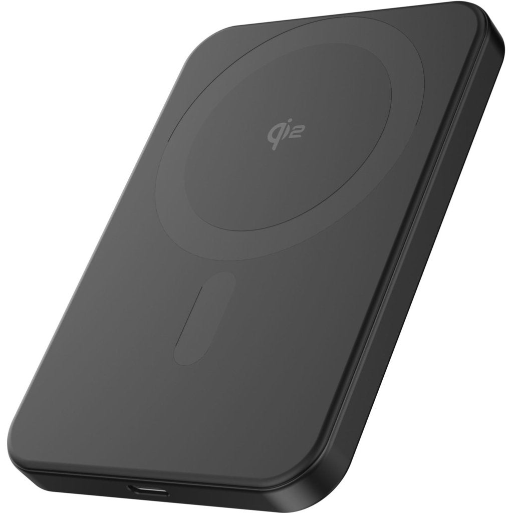 Decoded Ultra Slim Qi2 Powerbank 5000 mAh - Black