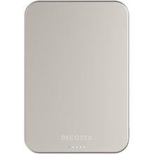 Decoded Ultra Slim Qi2 Powerbank 5000 mAh - Titanium