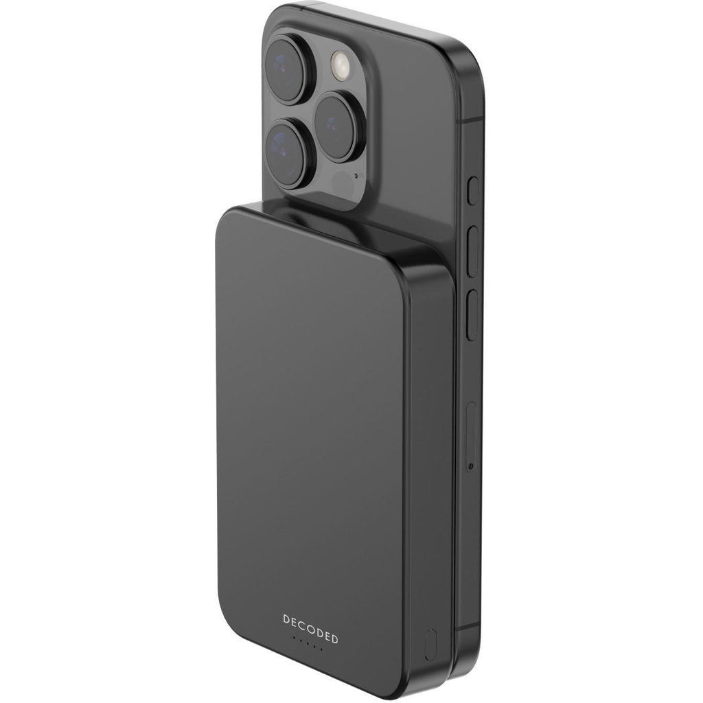 Decoded Ultra Slim Qi2 Powerbank 10.000 mAh - Black