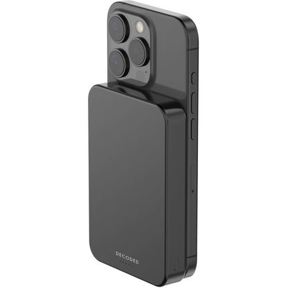 Decoded Ultra Slim Qi2 Powerbank 10.000 mAh - Black