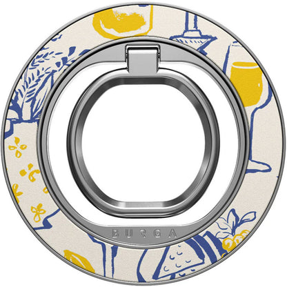 Burga MagSafe Ring Holder Silver - Couvert
