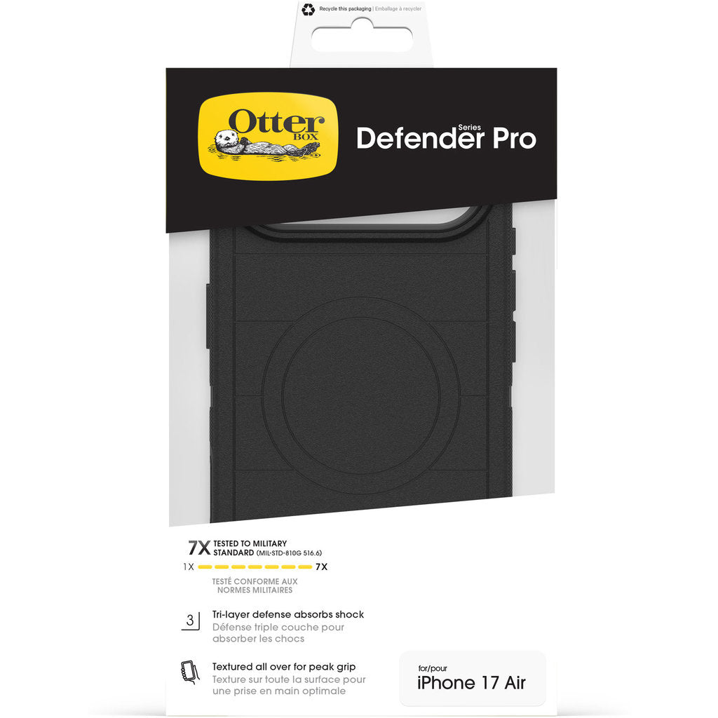OtterBox Defender Pro MagSafe Camera Control Case Apple iPhone Air Black
