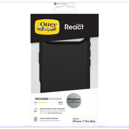 OtterBox React MagSafe Case Apple iPhone Air Black