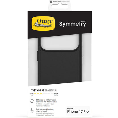 OtterBox Symmetry MagSafe Case Camera Control Apple iPhone 17 Pro Black