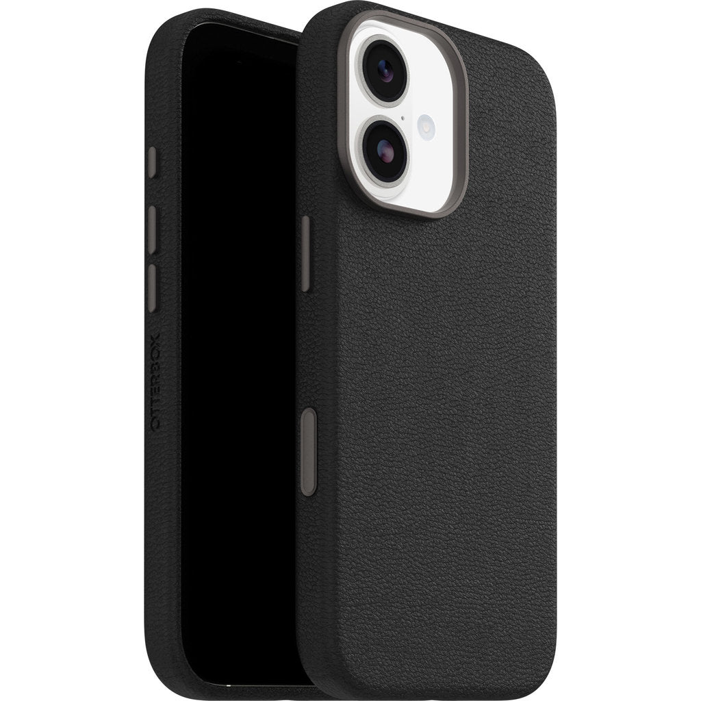 OtterBox Symmetry Cactus Leather Camera Control Case Apple iPhone 17 Black