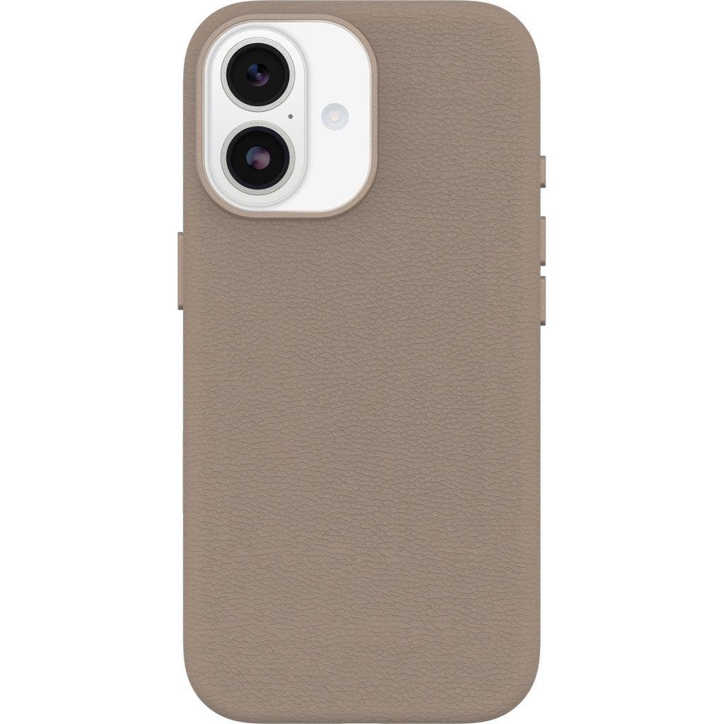 OtterBox Symmetry Cactus Leather Camera Control Case Apple iPhone 17 Light Grey