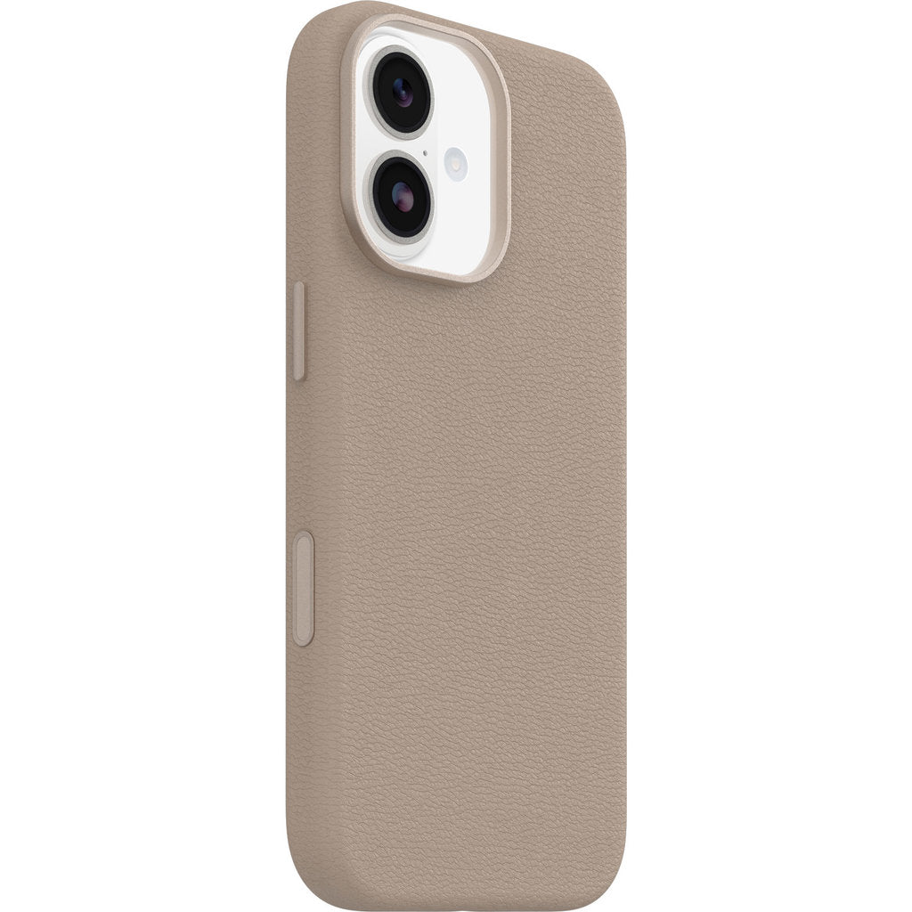 OtterBox Symmetry Cactus Leather Camera Control Case Apple iPhone 17 Light Grey
