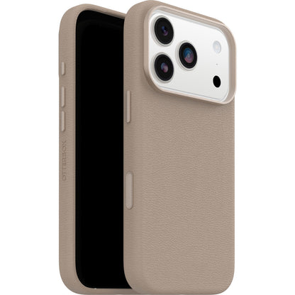 OtterBox Symmetry Cactus Leather Camera Control Case Apple iPhone 17 Pro Light Grey