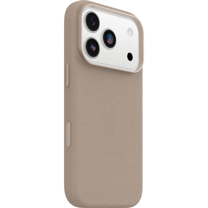 OtterBox Symmetry Cactus Leather Camera Control Case Apple iPhone 17 Pro Light Grey
