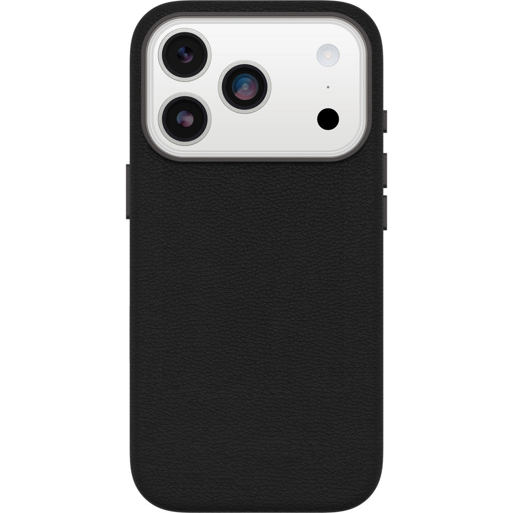 OtterBox Symmetry Cactus Leather Camera Control Case Apple iPhone 17 Pro Black