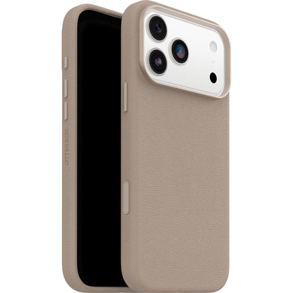 OtterBox Symmetry Cactus Leather Camera Control Case Apple iPhone 17 Pro Max Light Grey