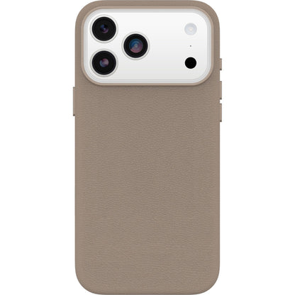 OtterBox Symmetry Cactus Leather Camera Control Case Apple iPhone 17 Pro Max Light Grey