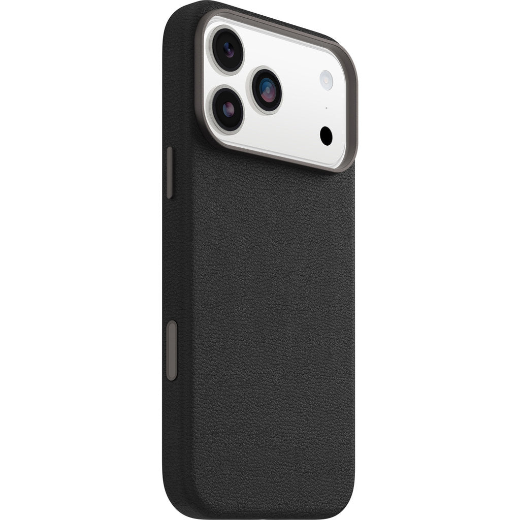 OtterBox Symmetry Cactus Leather Camera Control Case Apple iPhone 17 Pro Max Black