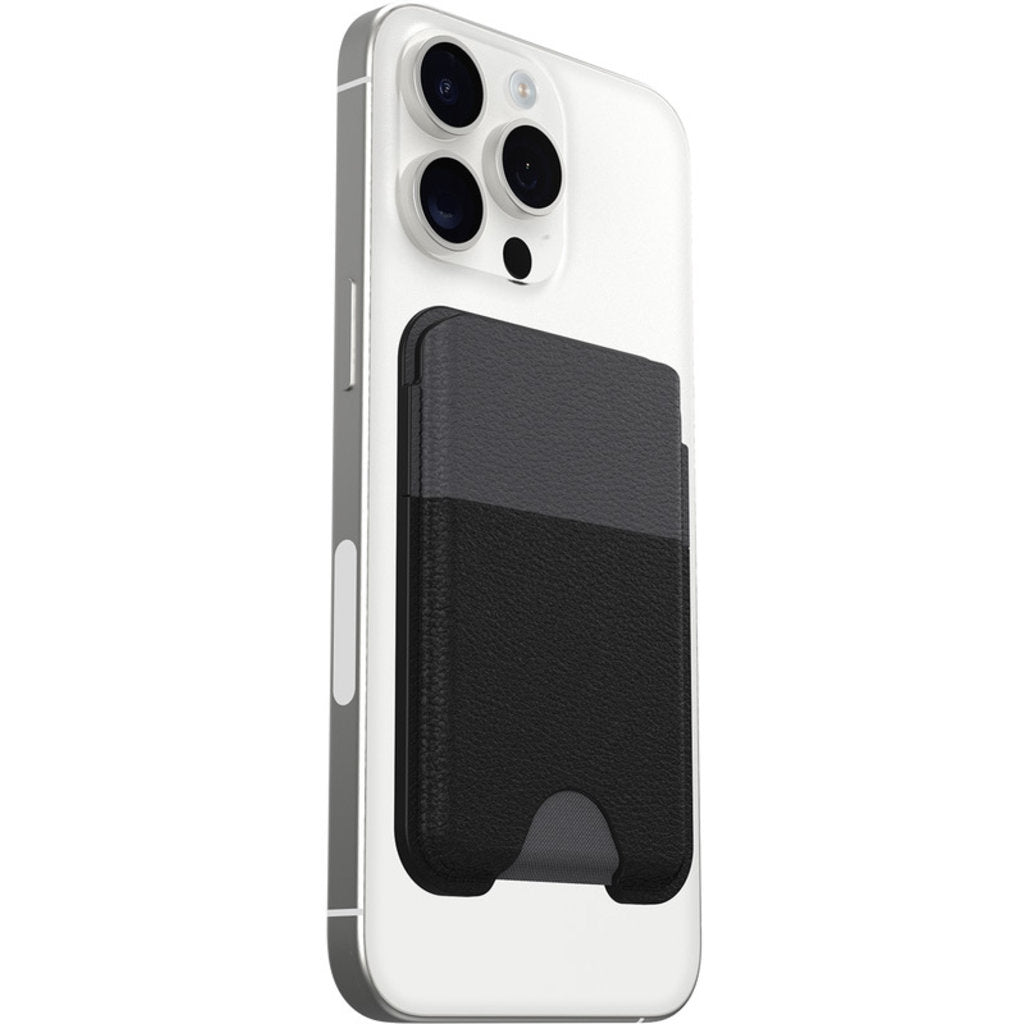 OtterBox Symmetry Cactus Leather MagSafe Wallet - Black