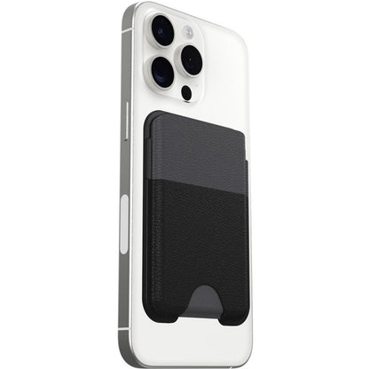 OtterBox Symmetry Cactus Leather MagSafe Wallet - Black