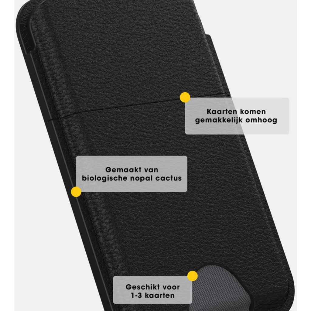 OtterBox Symmetry Cactus Leather MagSafe Wallet - Black