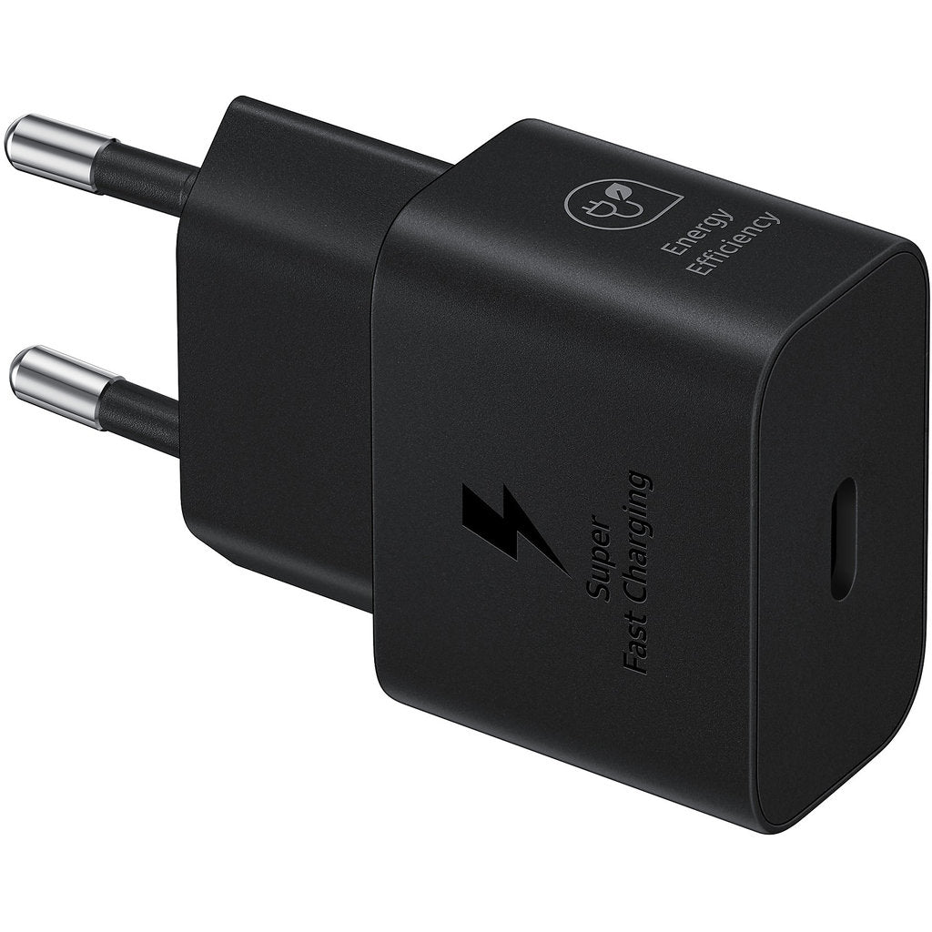 Samsung USB-C Energy Efficiency (GaN) 25W Black incl USB-C to USB-C cable 1m