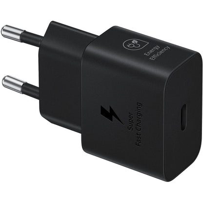 Samsung USB-C Energy Efficiency (GaN) 25W Black incl USB-C to USB-C cable 1m