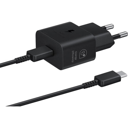 Samsung USB-C Energy Efficiency (GaN) 25W Black incl USB-C to USB-C cable 1m
