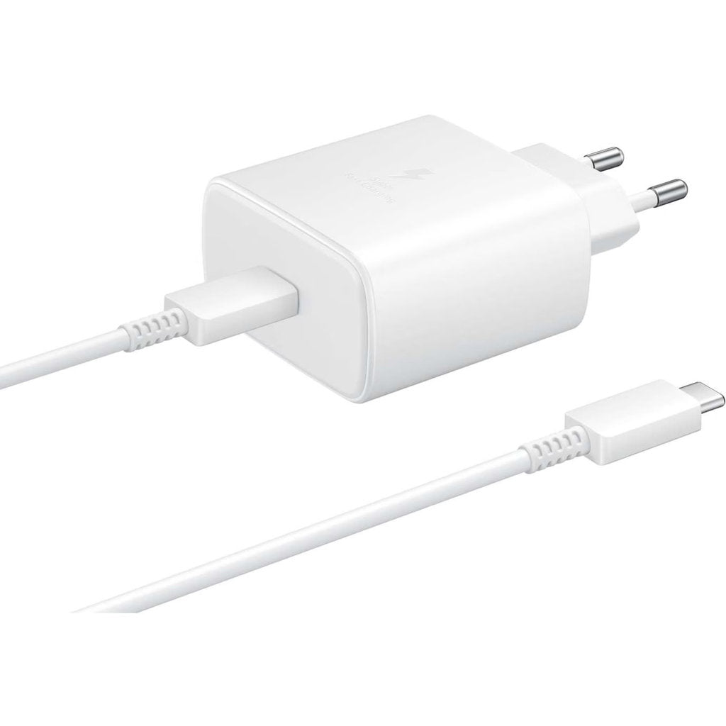 Samsung USB-C Wall Charger 45W PD White incl USB-C to USB-C cable 1m