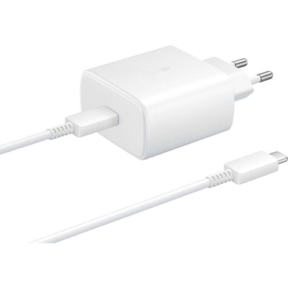Samsung USB-C Wall Charger 45W PD White incl USB-C to USB-C cable 1m
