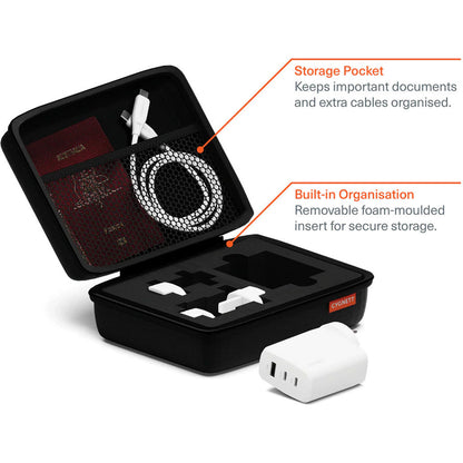 Cygnett Voyager 67W Multiport GaN Travel Wall Charger White