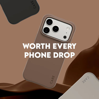 CARE by PanzerGlass Fashionable Case Samba Espresso MagSafe iPhone 17 Pro